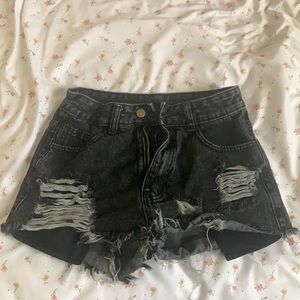 Shein Black Shorts